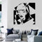 Wandtattoo Pop Art Mädchen Beauty Salon Mädchen Salon Wand Sticekr Vinyl Fenster Abnehmbare Kunst Wandbild Wohnkultur Einzigartiges Geschenk 57 * 57Cm