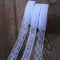 ToBeIT spitzenband Vintageband weiß Spitze Spitzenbordüre Zum Nähen für Hochzeit Tischdeko Basteln Geschenkband Kraftpapier (weiss/3type)