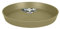 Elho Loft Urban Saucer Round 24 - Sottovaso per Esterno Accessori - Ø 24.4 x H 3.4 cm - Verde/Sage Green