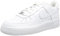 Nike Air Force 1 Le (GS), Scarpe da Basket, White/White, 38.5 EU