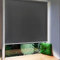 HENGMEI Persiana Enrollable para Exteriores toldo Vertical para balcón terraza 140 x 240 cm, Antracita