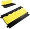 Nisorpa Cable Floor Ramp 5 Channels Floor Cable Cover 91 x 50 x 5cm, Rubber Cable Protector Outdoor Heavy Duty Cable Trunking for Driveway,Garage, Workshop, Warehouse