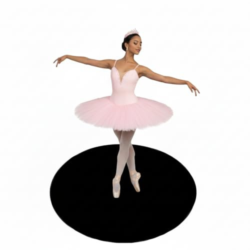 Artan Balance Dance Floor for Home, Studio, Stage Performance, or Outdoor Party, Smooth Flooring for Ballet, Jazz, or Tap Practice, Reversible Roll Out Dancing Mat for Kids and Adults