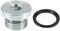A ABSOPRO M18x1,5 Stahl Motorölablassschraube Schraube für BMW 545i 550i 650i 750i 760i X5 X6 E60 E63 für Mazda 3 5 6 CX-5 CX-7 RX-8 Silberton