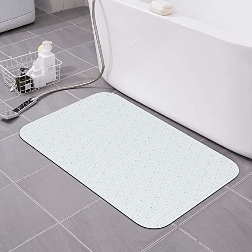 Badematte mit Sternen-Streifen-Motiv, bedruckt, rutschfest, saugfähig, schnell trocknend, Kieselgur, Duschmatte für die Badewanne, Badezimmerbodenmatte, 40,6 x 61 cm