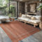 Carpettex Outdoor Teppich Wetterfest 300x400 (280x370 cm) Sisal Optik Kupferfarbe - Ideal für Balkon, Garten, Terrasse und als Küchenteppich - Teppich Waschbar, Flachgewebe, Wasserfest, Pflegeleicht