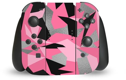 Head Case Designs Rosa Camo Camuffamento Vinile Sticker Gaming Pelle Adesivo Compatibile con Nintendo Switch Joy-con Controller