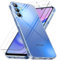 caslord Cover per Samsung Galaxy A15 5G / A15 4G con 2 Pezzi Vetro Temperato, Anti Ingiallimento Custodia con Assorbimento degli Urti e Anti-Graffio, Custodia sottile in TPU antiurto (Trasparente)