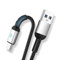 USB C Charger Cable, 1.2M USB to USB C Cable, USB A to USB C Braided Phone Charger Cable for iPhone 15/16 (Fast Charging), 5A (100W) Samsung S22/S21/S23/S24, Pixel, iPad, Switch, and More