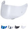 JQF Gear Helmvisier für Agv K1 K3SV K5 Visier, Motorradhelm Visier,Motorrad Windschutz Helm Objektiv Visier Vollgesichts,Helmvisiere Zubehör Ersatz (Klar Anti-Beschlag)