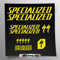 Stickersland® Aufkleber-Set kompatibel mit Rahmen MTB Mountainbike und Helm | Aufkleber-Aufkleber für Fahrräder mit Logos | Stickersland® (Glänzend Gelb)