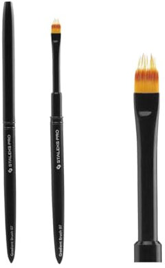 STALEKS PRO Pinceau à ongles pour motifs dégradés 11 x 7 mm Expert NBE 07