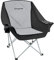 KingCamp XXL Campingstuhl Faltbar Gepolstert, Campingsessel mit Kühltasche & Getränkehalter & Armlehne bis 136 kg, Bequem Hochlehner Relaxsessel Camping Stuhl Klappbar für Angeln Strand Garten