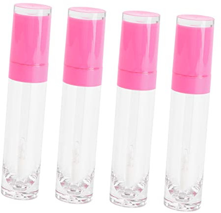Ipetboom 4pcs Empty Lip Gloss Tubes Ever Gloss Lip Plumping Containers DIY Tubes