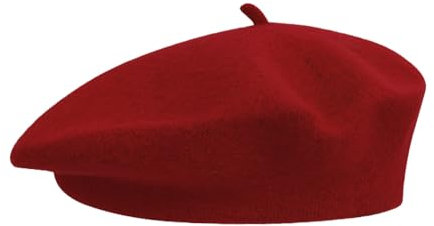 YZROHYI Baskenmütze Damen,Hut Französischer Mütze Franzosen,Barrett Mütze für Frauen,French Beret Sommer,Maler Barett Cap,Pantomime Kostüm Baskenmütze Karneval,Klassische Barrett Künstler