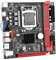 Qussedser B75A Carte Mère de Bureau LGA1155 2XDDR3 Emplacements Jusqu'à 16G PCI-E16X SATA3.0 USB3.0 100M Ethernet B75A Carte Mère Installation Facile