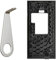 iToQ No-Drill Ring Doorbell Mount for Ring Battery Doorbell (2024 Release),Adhesive Doorbell Mounting Plate Bracket