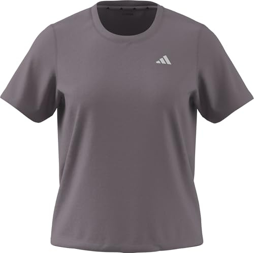 adidas Women's Workout Essentials Crew Neck T-Shirt, preloved fig, M