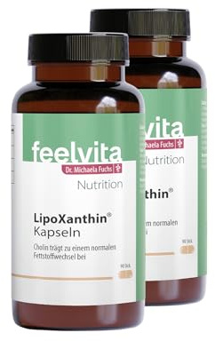 Genius Feelvita Nutrition LipoXanthin Kapseln, 180 Stück
