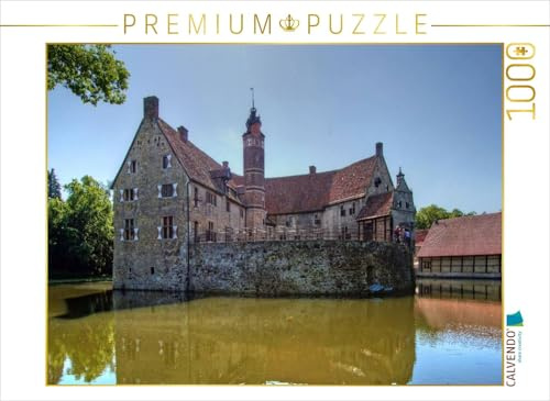 CALVENDO Puzzle Lüdinghausen - Burg Vischering | 1000 Teile Lege-Größe 64 x 48 cm Foto-Puzzle für glückliche Stunden