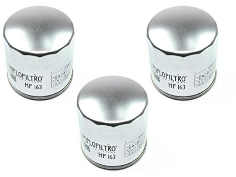 Ölfilter Set 3 Stück Hiflo HF163 für BMW MZ/MUZ