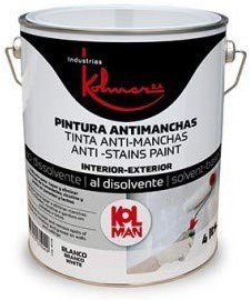 Kolman antimanchas blanco. Pintura antimanchas antihumo (4 litros)