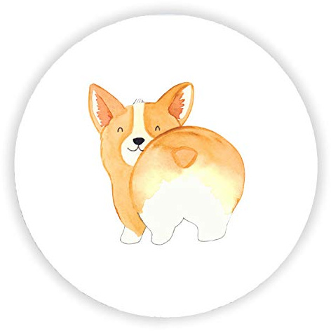 Mr. & Mrs. Panda Magnet Corgi Po - Geschenk, küchenmagnet, Hund, für kühlschrank, Sprüche, Corgie, Kühlschrankmagnet, pinnwand, Notizhalter, Hundeliebe, Spruch