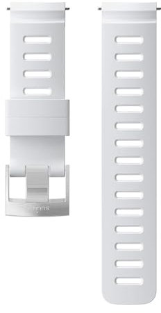 Suunto Dive 1 Silikonarmband 24 mm White/steel Größe M