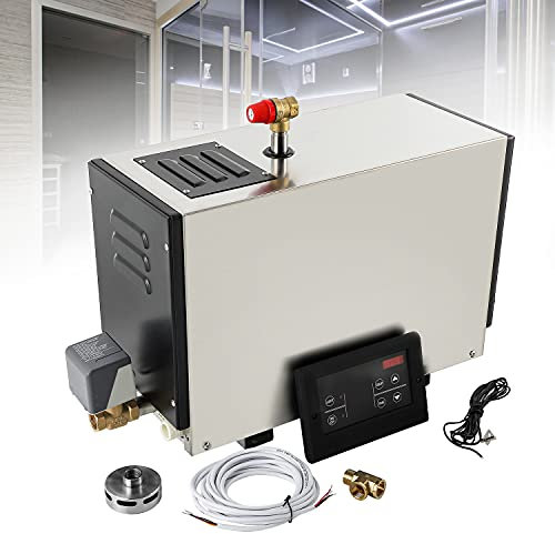Hanchen Dampfgenrator 9KW Saunabad Dampferzeuger 35-55℃ Dampfdusch für Dampfbad Spa zu Hause Hotel kommerzielle steam Generator CE 380V