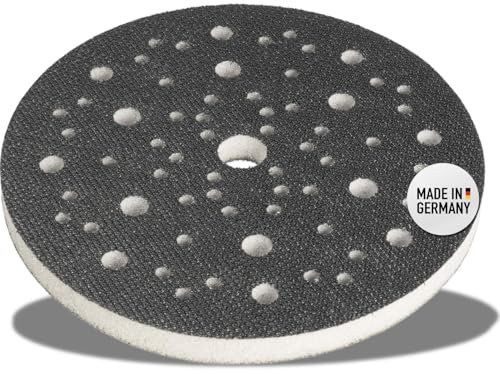 Softauflage 150mm 67-Loch aus Schaum (weich) für MIRKA Abranet, Interface-Pad soft, Buffer Pad für Schleifteller/Polierteller und Klett-Schleifpapier - DFS