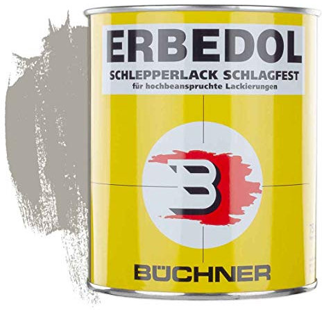 Schlepperlack | CLAAS-GRAU | 0,75 l | restaurieren | Traktor | lackieren | Farbe | Trecker | Frontlader | Lack | Lackierung | Farbton | schnelltrocknend | deckend