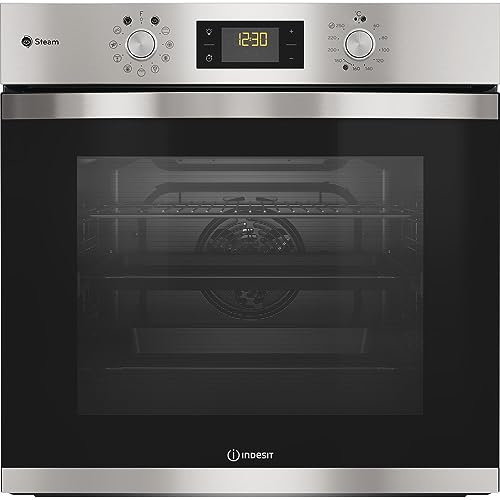Indesit IFWS 3841 JH IX - Forno Elettrico Ventilato 71 litri Pizza Inox