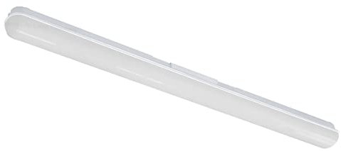 Long Life Lamp Company 40w LED Batten Light 3ft Opal Integrated Tube Light Cool White 6500K Ceiling Fitting IP44 BA40WCW