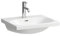 LAUFEN Lua Waschtisch, ohne Hahnloch, mit Überlauf, 550x460mm, unterbaufähig, H8100820001091, Farbe: Weiß
