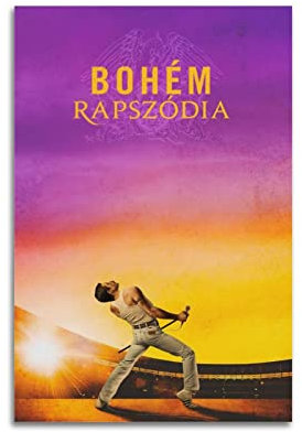 V BY N Bohemian Rhapsody Poster Vintage Art Cover Room Decor Ästhetische Schlafzimmer Dekor Leinwand Poster für Schlafzimmer 20 x 30 cm ungerahmt