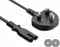C7 2 Pin Mains Power Lead Fig Figure 8 Cable Compatible with PS4 PS5 Xbox Samsung Panasonic JVC Philips LG Sharp Sony TV Canon Pixma HP Brother Printer Asus Laptop Charger UK Wall Cord 3M