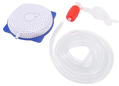 Automatic Pool Cover Drainer Portable Siphon Pump Easy Operation for Pool Use Durable Material