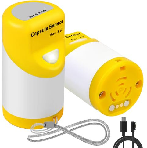 915MHz Capsule Sensor V3 with Temperature-Humidity Sensor Module, Portable Device with 250 mAh Battery for LoRa (Temperature-Humidity)