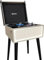 Retro-Vinyl-Schallplattenspieler mit Stereo-Lautsprechern und Bluetooth, 3 Geschwindigkeiten, Aufnahme und Konvertierung in MP3, FM-Radio, AUX-Eingang und Line-Out