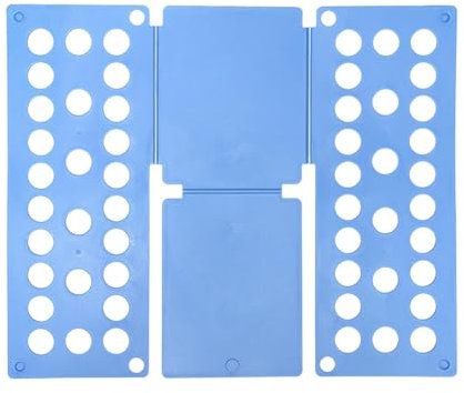 Walopola Planche pliante pour vêtements - Planche pliante pour t-shirt - Aide au pliage des vêtements - En plastique - Pour t-shirt - Planche à plier le linge - Aide au pliage des vêtements