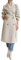 MASUCOR Wollmantel Damen Winter Mantel A-linie Wintercoat mit Gürtel Lang Winterjacke Revers Zweireihiger Coat Knielang Trenchcoat Winter Elegant Jacke Outwear(Beige,M)