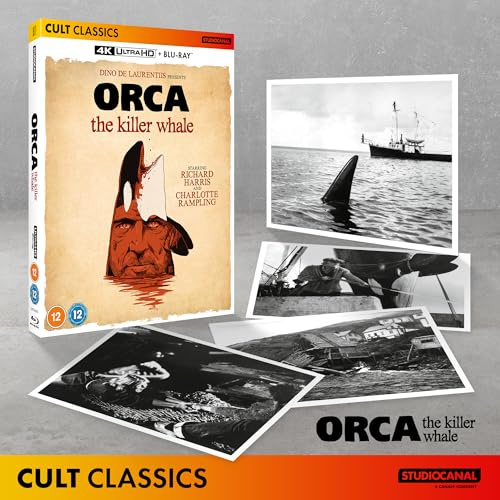 Orca, The Killer Whale (Cult Classics) 4K UHD+BD [Blu-ray] [Region A]