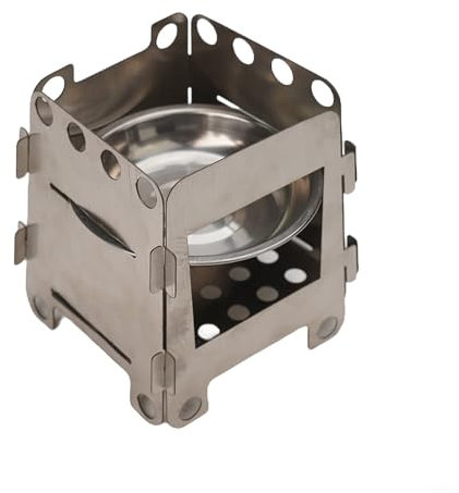 Réchaud à bois portable pour camping, pêche, randonnée