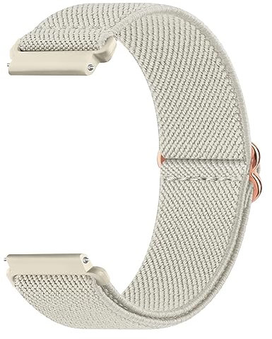 Amzpas Armband für Polar ignite/ignite 2 / ignite 3 Armband Damen Herren,Nylon Verstellbares Ersatzarmbänder für Fitbit Polar Unite/Pacer/Pacer Pro(Starlight)