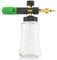 PRITOK Snow Foam Lance: 1L Adjustable High-Pressure Foam Gun with Brass Core & PA Bottle, Compatible with Bosch AQT/Black & Decker/Karcher K2-K7, Thick Nozzle for Cars, Motorcycles, Windows