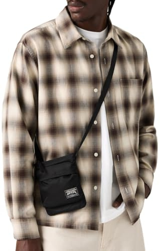 Levi's Damen Mission Bay Crossbody Pouch HANDBAG, Caviar, OS -