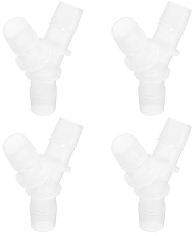 QUARKZMAN 4Pcs Raccordi per Tubo A Innesto 3/4 x 3/4 Forma Trasparente | In Plastica, A Y Tee, Raccordi Per Tubo Innestati Giunzione Adattatore, Per Rigo Di Acqua Liquido Carburante Tubo