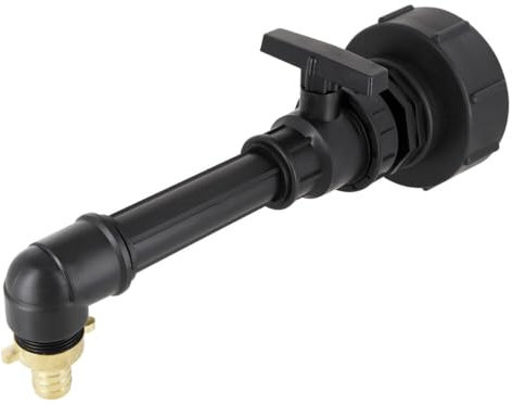 REKUBIK IBC Adapter S100x8-1 Kugelhahn Extra-Lang