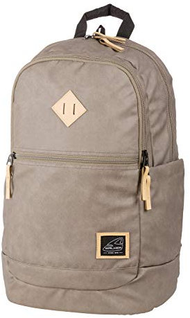 Walker Rucksack Sport Cult, Grey Coated, mit 3 Fächern, Laptopfach, Brustgurt, Seitentaschen, ca. 44 x 30 x 18 cm, 30 Liter