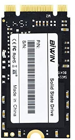 BiWIN 256GB M.2 NGFF Solid State Drive SSD 22 * 42mm SATAIII Storage NAND Memory for Laptops and Mini PC [BIWIN-256GB]